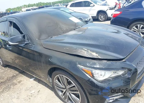 2015 Infiniti Q50 Premium z USA, uszkodzony, nr VIN JN1BV7AR3FM402017